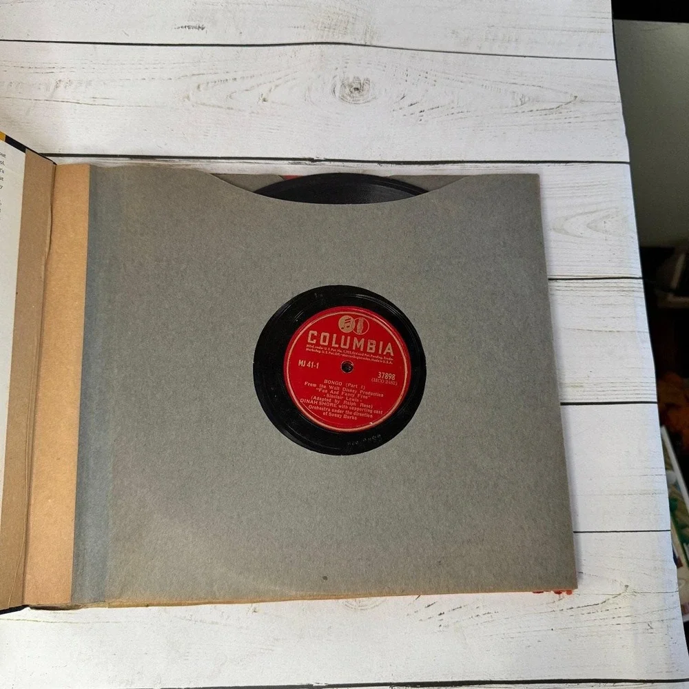 Bongo Walt Disney's Fun and Fancy Free Dinah Shore Columbia Records MJ-41
